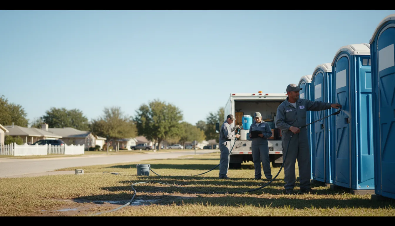 Long-Term Portable Toilet Rental in Nellis, WV near me
